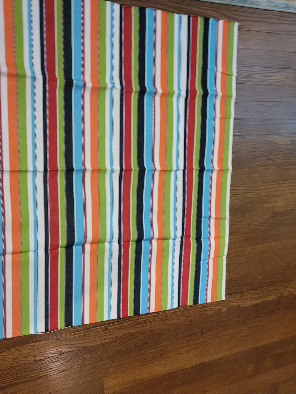 Sunbrella Carousel Stripe Fabric Panel